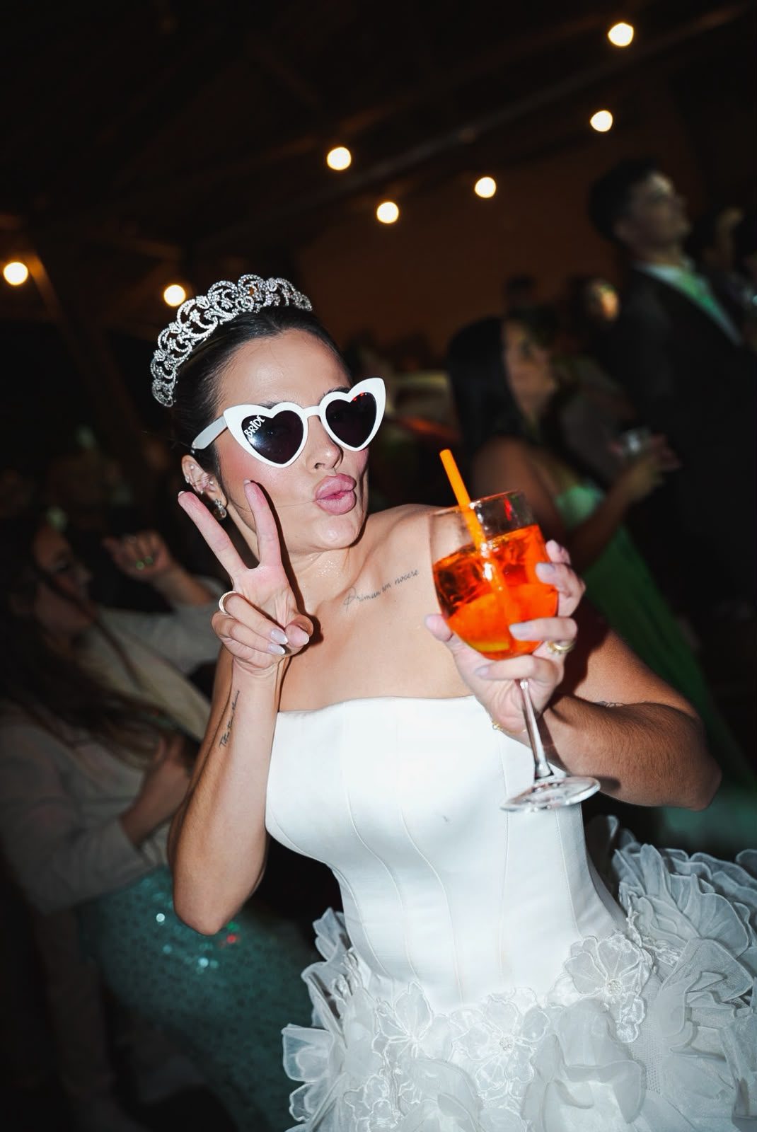Momento do casamento de Maria Luiza e Gabriel