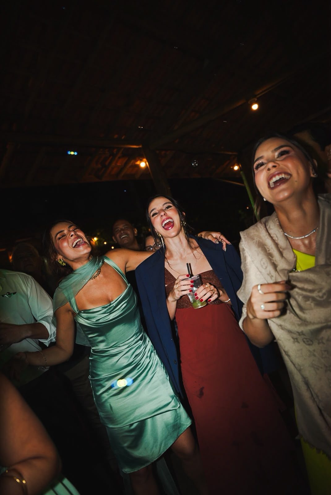 Momento do casamento de Maria Luiza e Gabriel